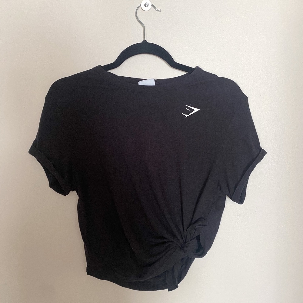 Gym Shark Tie Short Sleeve